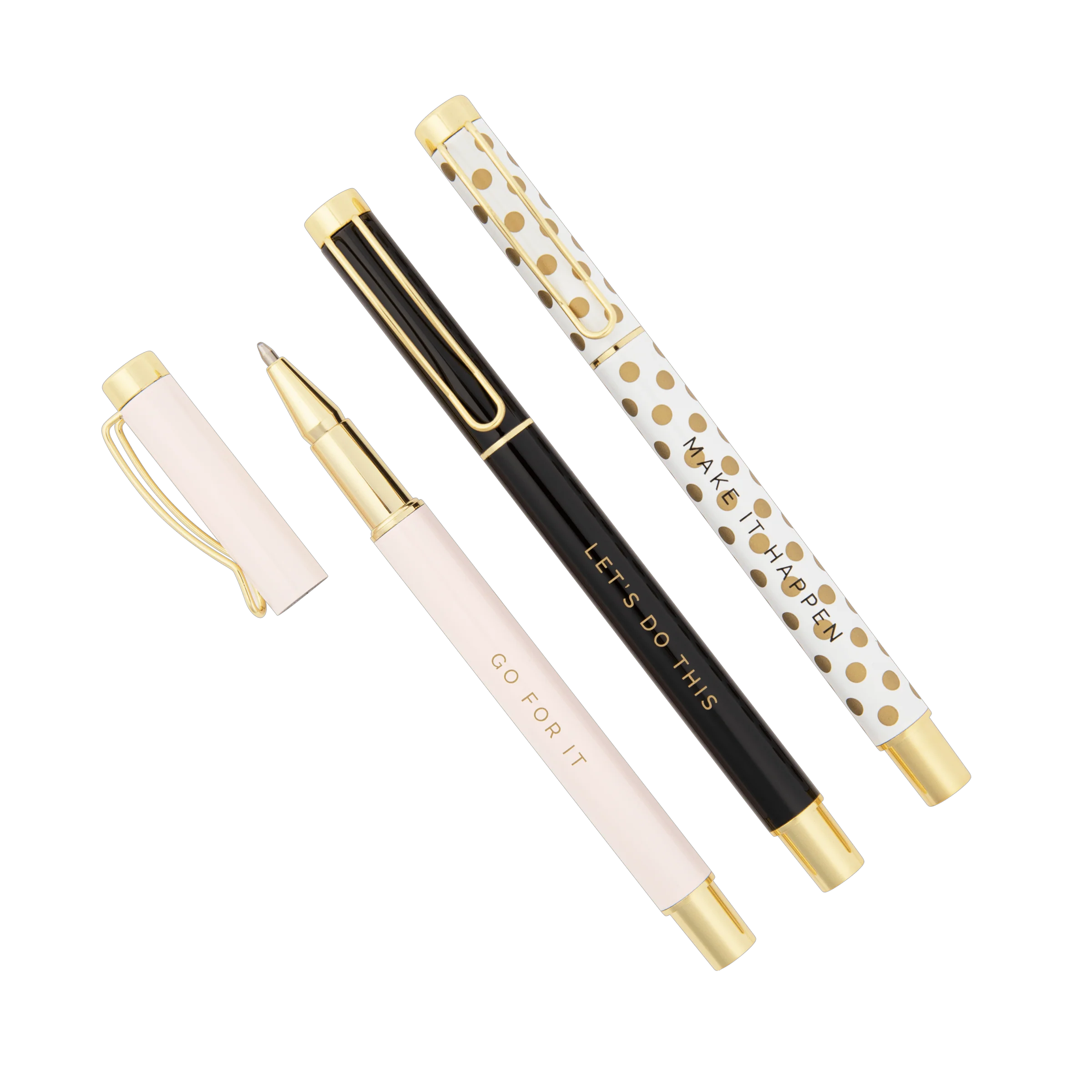 Inspirational Ballpoint Pens - 3 Pack